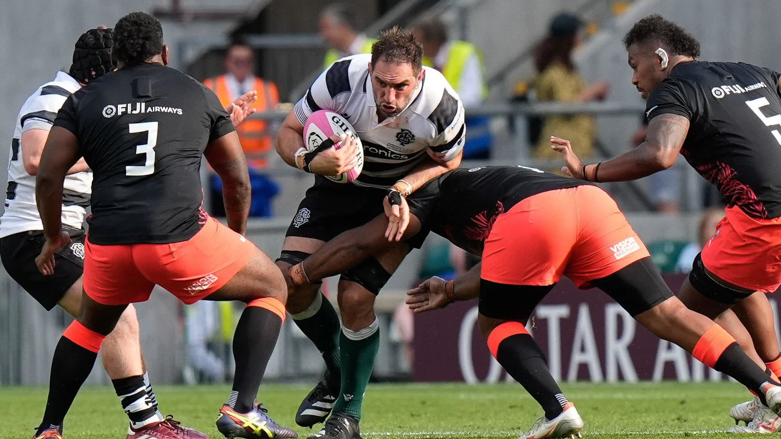 Legendary All Black Sam Whitelock Dominates in Barbarians' Thrilling ...